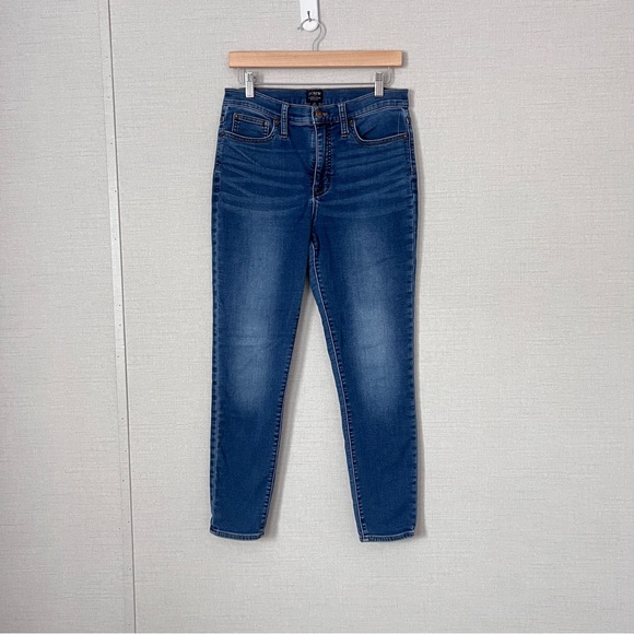 J.Crew Bundle of 2 Jeans 9" High Rise Skinny Women’s Size 29 Stretch Denim Blue - Picture 2 of 9
